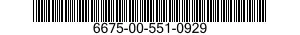 6675-00-551-0929  6675005510929 005510929
