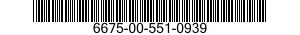 6675-00-551-0939  6675005510939 005510939