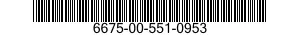 6675-00-551-0953  6675005510953 005510953