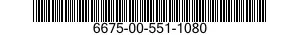 6675-00-551-1080  6675005511080 005511080