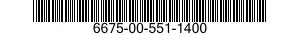 6675-00-551-1400  6675005511400 005511400