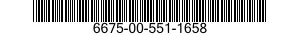 6675-00-551-1658  6675005511658 005511658