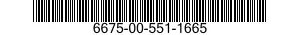 6675-00-551-1665  6675005511665 005511665