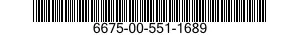6675-00-551-1689  6675005511689 005511689