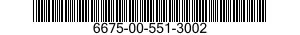 6675-00-551-3002  6675005513002 005513002