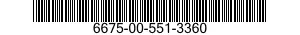 6675-00-551-3360  6675005513360 005513360