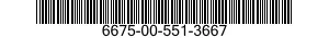 6675-00-551-3667  6675005513667 005513667