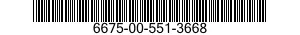 6675-00-551-3668  6675005513668 005513668