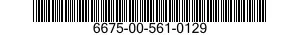 6675-00-561-0129  6675005610129 005610129