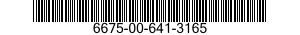 6675-00-641-3165  6675006413165 006413165