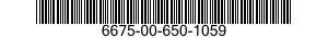 6675-00-650-1059  6675006501059 006501059