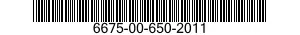 6675-00-650-2011  6675006502011 006502011