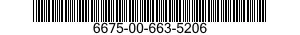 6675-00-663-5206  6675006635206 006635206