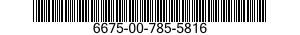 6675-00-785-5816  6675007855816 007855816