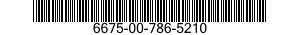 6675-00-786-5210  6675007865210 007865210