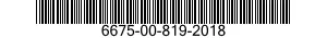 6675-00-819-2018  6675008192018 008192018