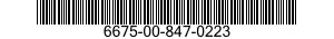 6675-00-847-0223 CURVE,DRAFTING,IRREGULAR 6675008470223 008470223