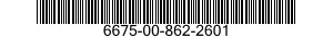 6675-00-862-2601  6675008622601 008622601