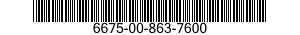 6675-00-863-7600  6675008637600 008637600