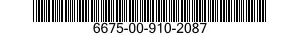6675-00-910-2087  6675009102087 009102087