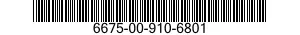 6675-00-910-6801  6675009106801 009106801