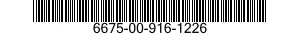 6675-00-916-1226  6675009161226 009161226