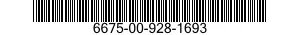 6675-00-928-1693  6675009281693 009281693