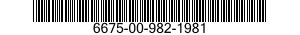 6675-00-982-1981 TEMPLATE,DRAFTING 6675009821981 009821981