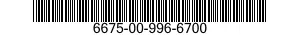 6675-00-996-6700  6675009966700 009966700