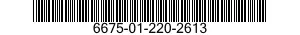 6675-01-220-2613  6675012202613 012202613