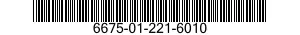 6675-01-221-6010  6675012216010 012216010