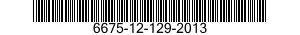 6675-12-129-2013 LETTERING SET 6675121292013 121292013
