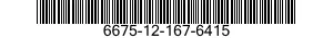 6675-12-167-6415 BATTERY BOX 6675121676415 121676415