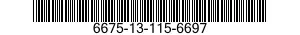 6675-13-115-6697 TOPOGRAPHIC SUPPORT SET 6675131156697 131156697