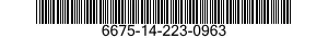 6675-14-223-0963  6675142230963 142230963