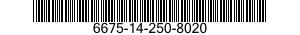 6675-14-250-8020  6675142508020 142508020