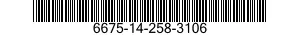 6675-14-258-3106  6675142583106 142583106