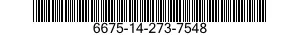 6675-14-273-7548  6675142737548 142737548