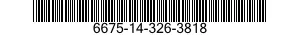 6675-14-326-3818  6675143263818 143263818