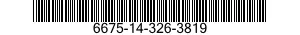 6675-14-326-3819  6675143263819 143263819