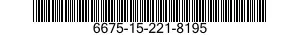 6675-15-221-8195 PENNA A CHINA TG1-S 6675152218195 152218195