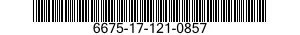 6675-17-121-0857 COMPASS,MAGNETIC,TROUGH 6675171210857 171210857