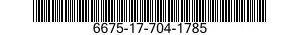 6675-17-704-1785 PARALLEL RULER 6675177041785 177041785