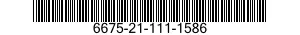 6675-21-111-1586  6675211111586 211111586