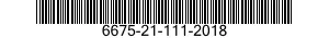 6675-21-111-2018 LETTERING SET 6675211112018 211112018