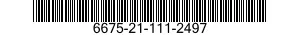 6675-21-111-2497  6675211112497 211112497