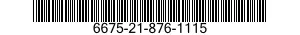 6675-21-876-1115  6675218761115 218761115