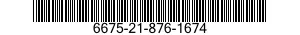 6675-21-876-1674 BENCH MARK 6675218761674 218761674