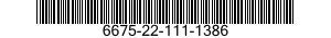 6675-22-111-1386  6675221111386 221111386
