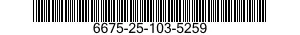 6675-25-103-5259 PROTRACTOR,SEMICIRCULAR 6675251035259 251035259